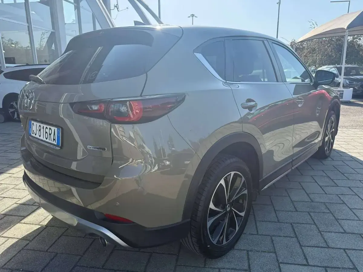 Usata Mazda CX-5 Newground 150 CV (110 kW) 2022 Verde SUV