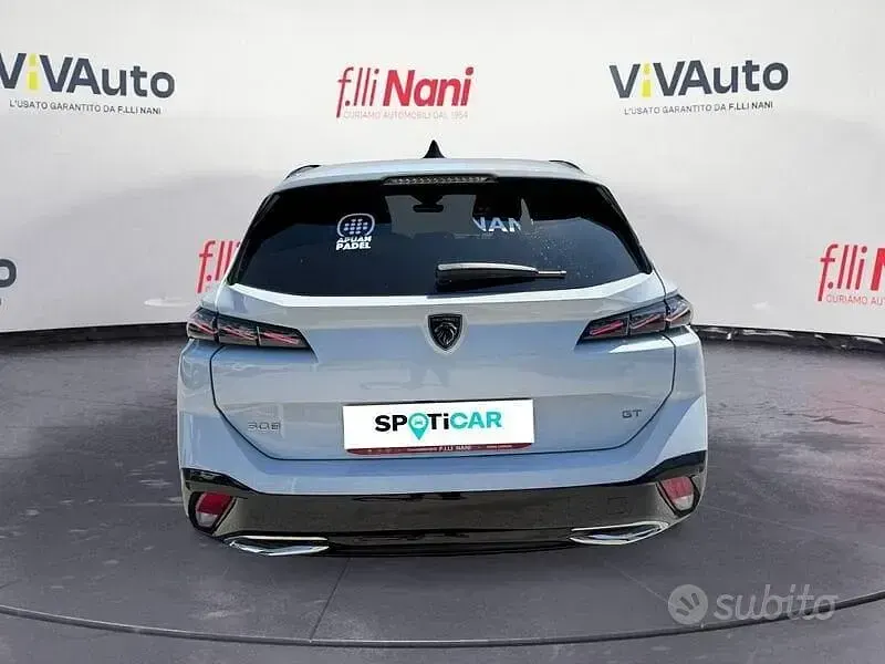 Nuova Peugeot 308 GT 2025 Bianco Station wagon