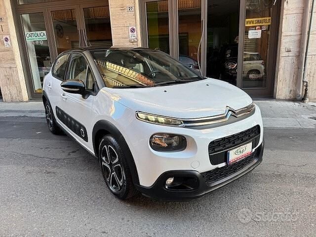 Usata Citroën C3 Shine 75 CV (55 kW) 2017 Bianco Berlina