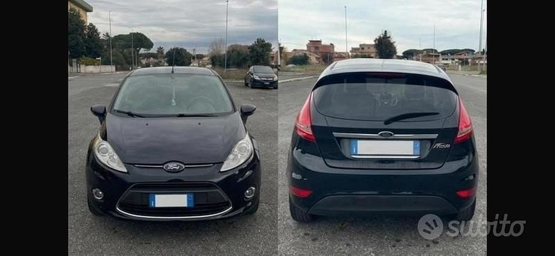 Usata Ford Fiesta 70 CV (51 kW) 2011 Nero Utilitaria