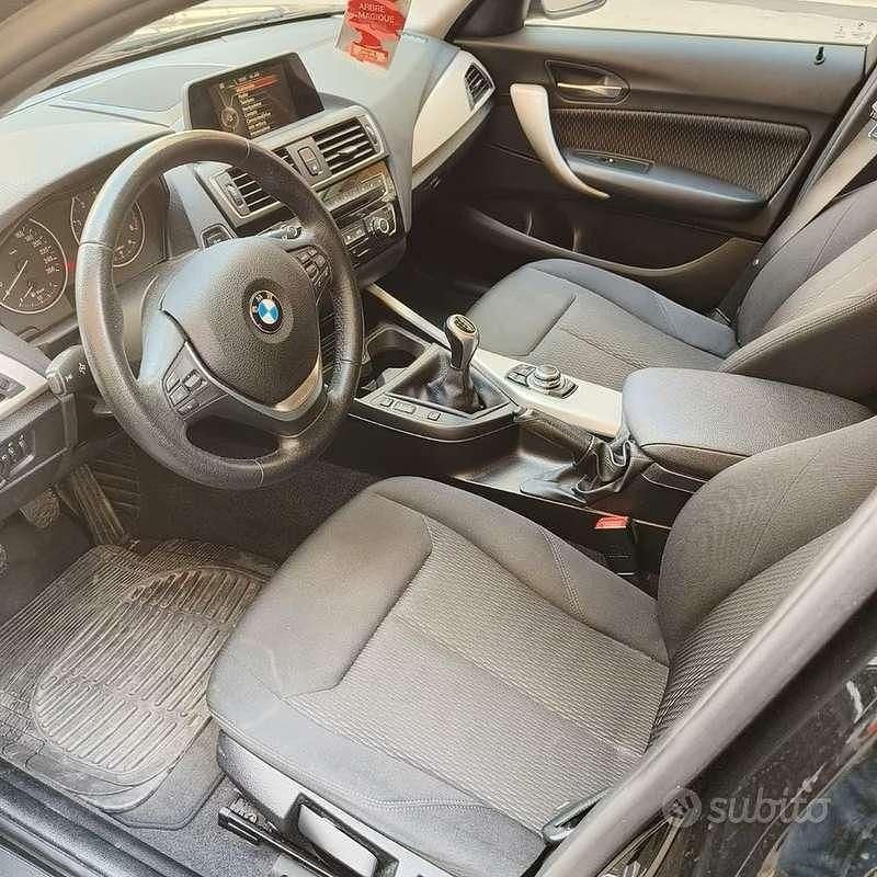 Usata BMW 116 116 CV (85 kW) 2017 Nero Utilitaria