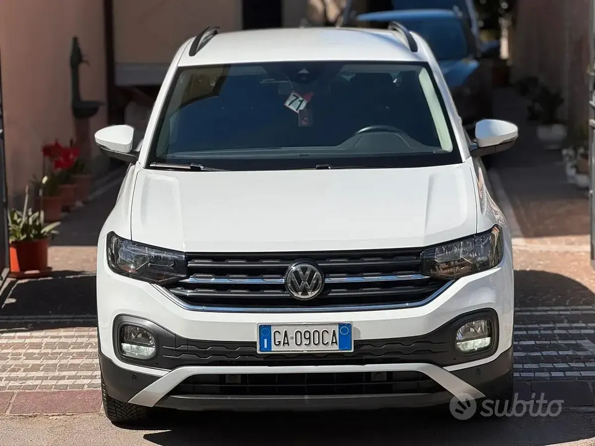 Usata VW T-Cross Style 95 CV (69 kW) 2020 Bianco SUV