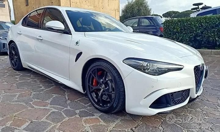Usata Alfa Romeo Giulia Quadrifoglio 510 CV (375 kW) 2020 Bianco Berlina