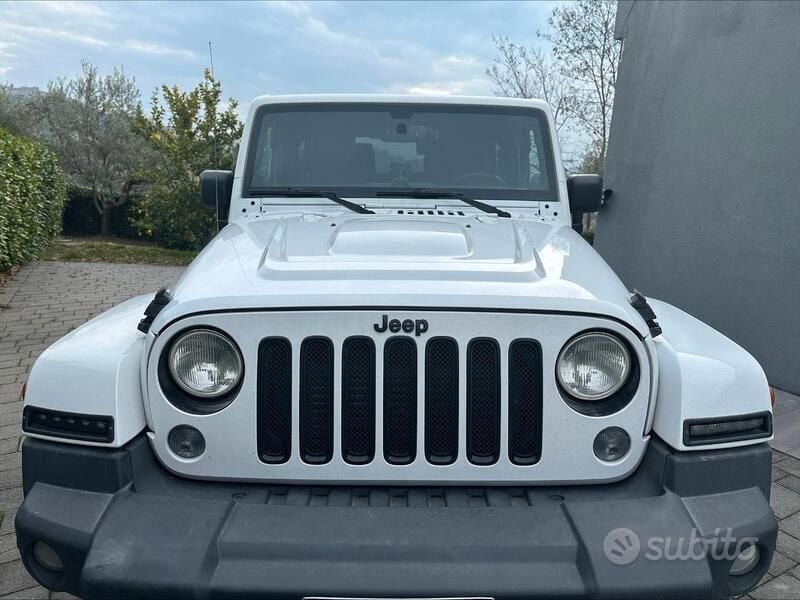 Bianco Usata 2014 Jeep Wrangler SUV | 24.500 € (Super prezzo) - Immagine 1/4