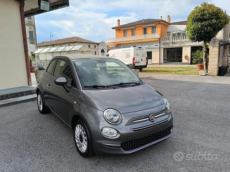 Usata Fiat 500C Lounge 69 CV (50 kW) 2019 Grigio Cabrio