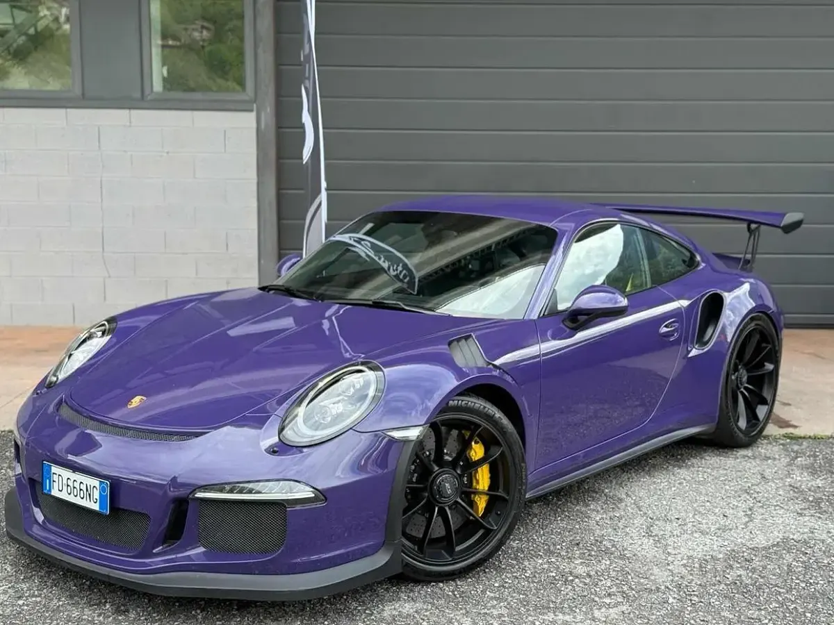 Usata Porsche 911 GT3 RS 500 CV (367 kW) 2016 Viola Coupé