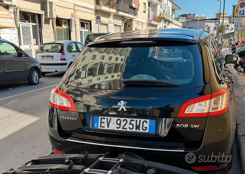 Usata Peugeot 508 SW 115 CV (84 kW) 2014 Nero Station wagon