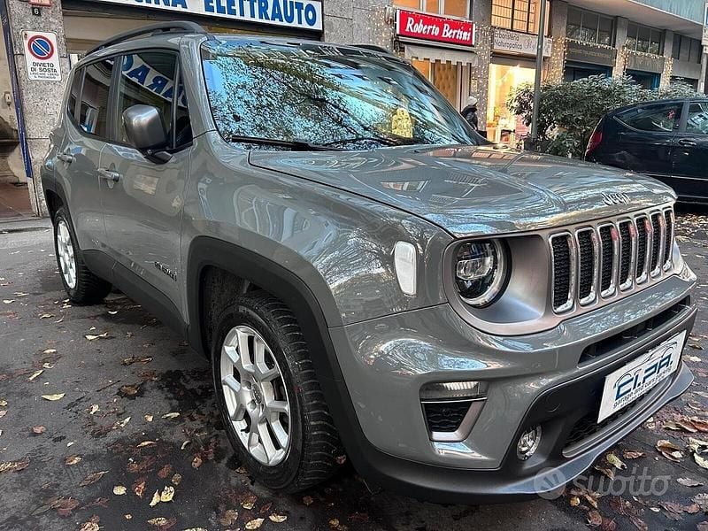Grigio Usata 2020 Jeep Renegade Limited SUV | 14.700 € (Buon prezzo) - Immagine 1/4