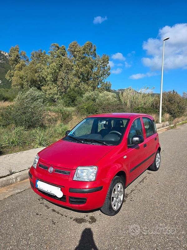 Usata Fiat Panda 2009 Rosso Utilitaria