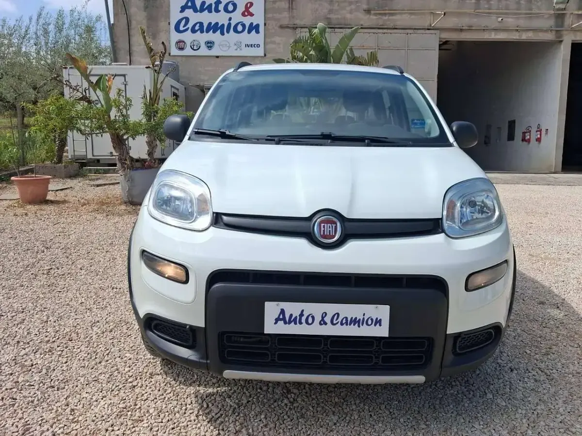 Usata Fiat Panda 4x4 S 86 CV (63 kW) 2019 Bianco Utilitaria