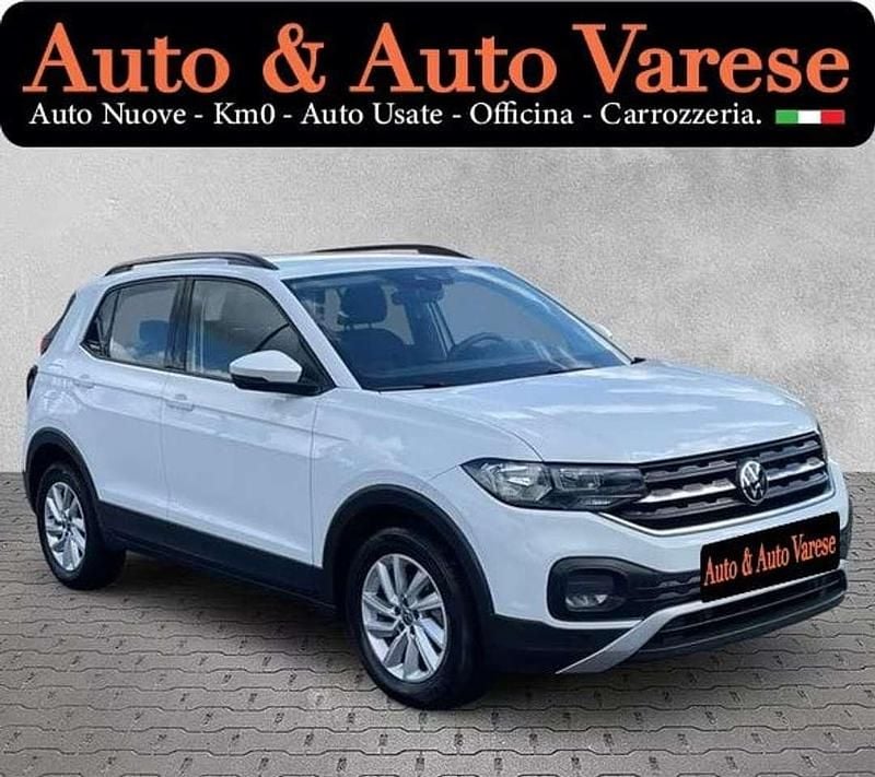 Bianco Usata 2021 VW T-Cross Life SUV | 19.800 € (Molto cara) - Immagine 1/4