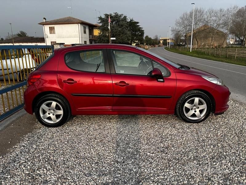 Usata Peugeot 207 75 CV (55 kW) 2007 Rosso Berlina