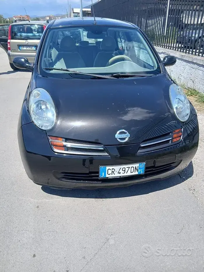 Usata Nissan Micra 82 CV (60 kW) 2005 Nero Berlina