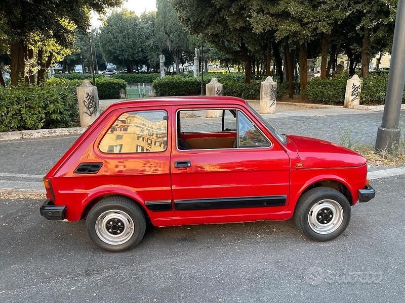 Usata Fiat 126 24 CV (17 kW) 1981 Rosso Utilitaria