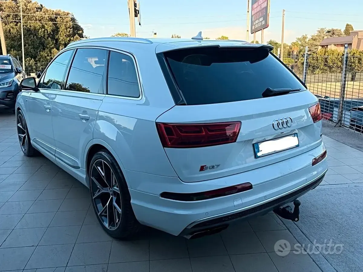 Usata Audi SQ7 Business Plus 435 CV (319 kW) 2017 Bianco SUV