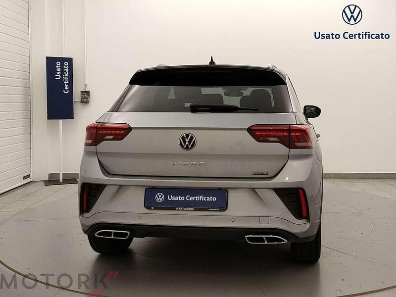 Usata VW T-Roc R-line 150 CV (110 kW) 2023 Argento SUV