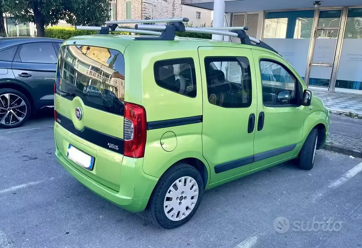 Begagnad Fiat Qubo Trekking 75 HK (55 kW) 2013 Grön Minibuss