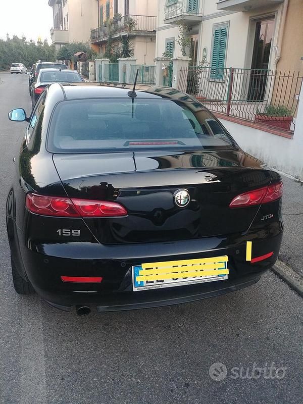 Usata Alfa Romeo 159 Super 136 CV (100 kW) 2012 Nero Berlina