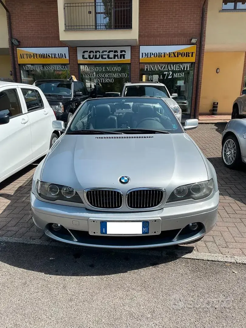 Usata BMW 320 Cabriolet 170 CV (125 kW) 2003 Argento Cabrio