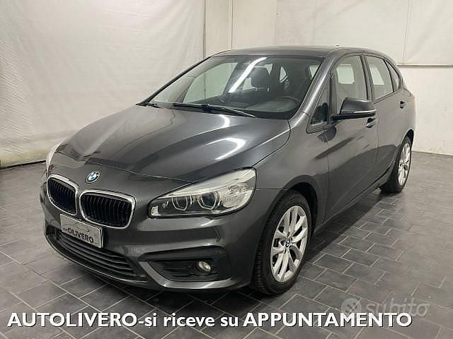 Usata BMW 216 Active Tourer Advantage 116 CV (85 kW) 2016 Grigio Monovolume