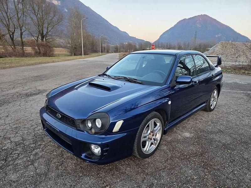 Usata Subaru Impreza 218 CV (160 kW) 2002 Blu/azzurro Berlina