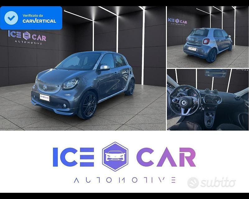 Grigio Usata 2017 Smart ForFour Brabus Due volumi | 13.280 € (Super prezzo) - Immagine 1/4