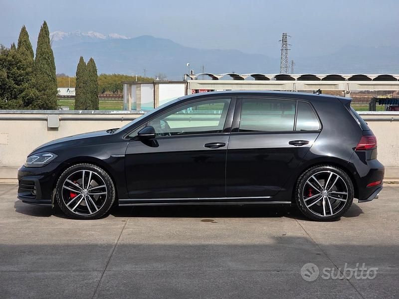 Usata VW Golf VII GTD 184 CV (135 kW) 2018 Nero Berlina