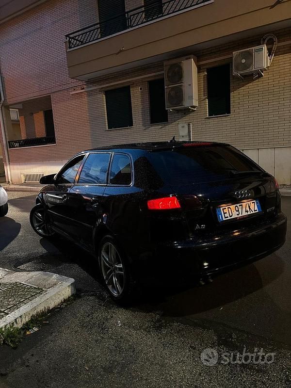Usata Audi A3 140 CV (102 kW) 2007 Nero Utilitaria