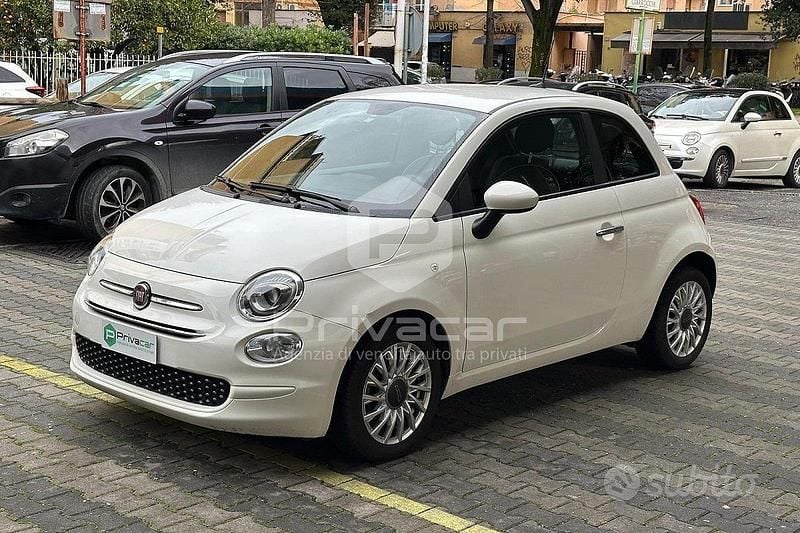 Usata Fiat 500 Lounge 70 CV (51 kW) 2020 Bianco Utilitaria