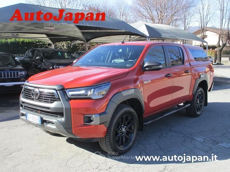 Usata Toyota HiLux 204 CV (150 kW) 2021 Arancione Pick-up