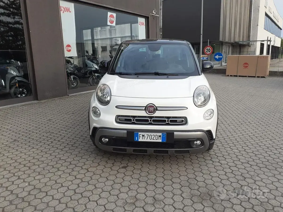 Usata Fiat 500L Trekking 95 CV (69 kW) 2017 Bianco Monovolume