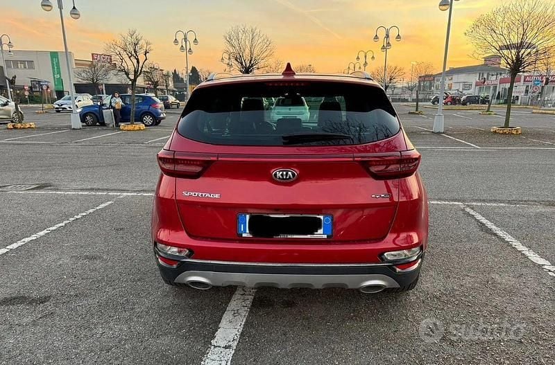 Usata Kia Sportage GT-Line 136 CV (100 kW) 2020 Rosso SUV