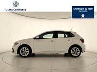 Usata VW Polo Style 90 CV (66 kW) 2023 Bianco Utilitaria