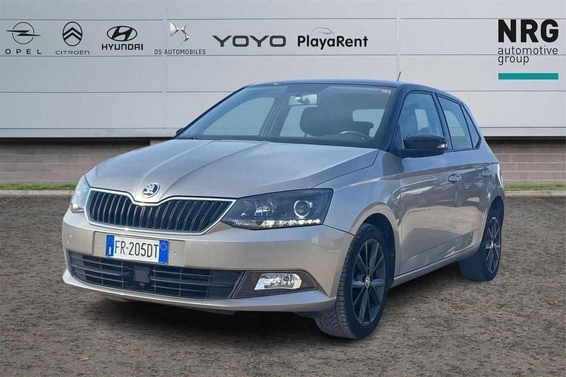 Usata Skoda Fabia Design Edition 75 CV (55 kW) 2018 Oro Berlina