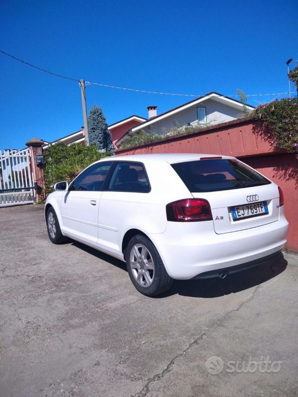 Usata Audi A3 2011 Bianco Utilitaria