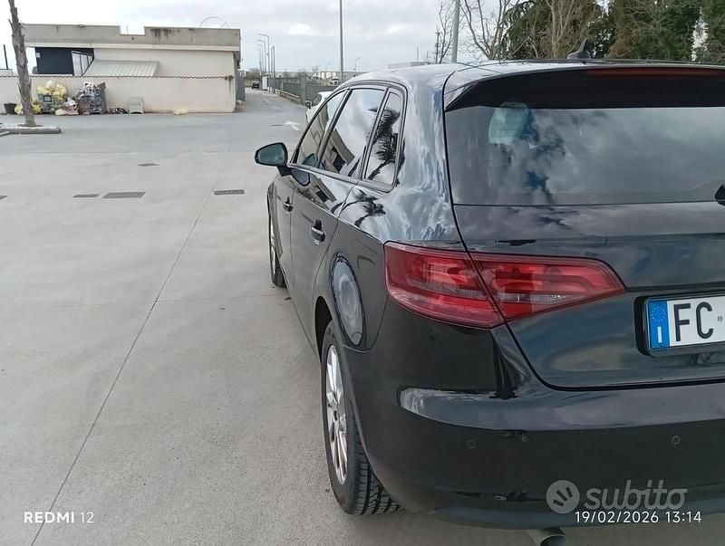 Usata Audi A3 Ambiente 110 CV (80 kW) 2015 Nero Berlina