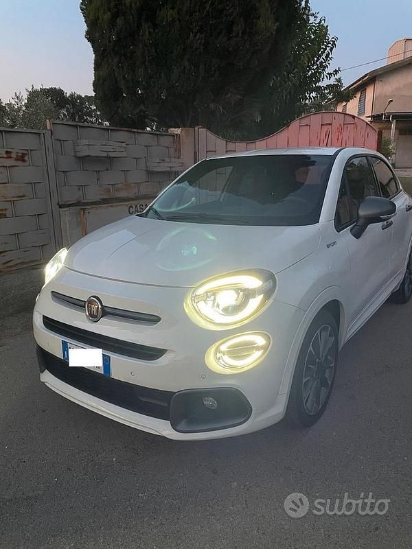 Usata Fiat 500X Sport 130 CV (95 kW) 2021 Bianco SUV