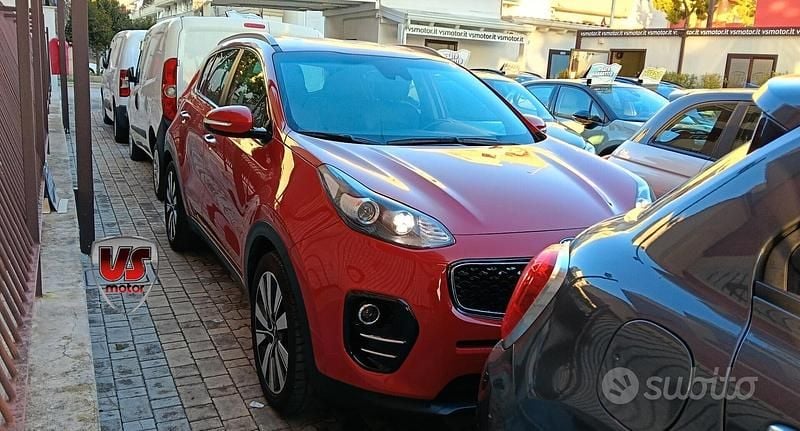 Usata Kia Sportage GT-Line 116 CV (85 kW) 2018 Rosso SUV
