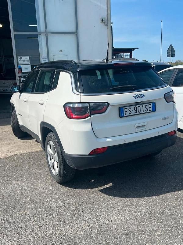Usata Jeep Compass Longitude 120 CV (88 kW) 2018 Bianco SUV