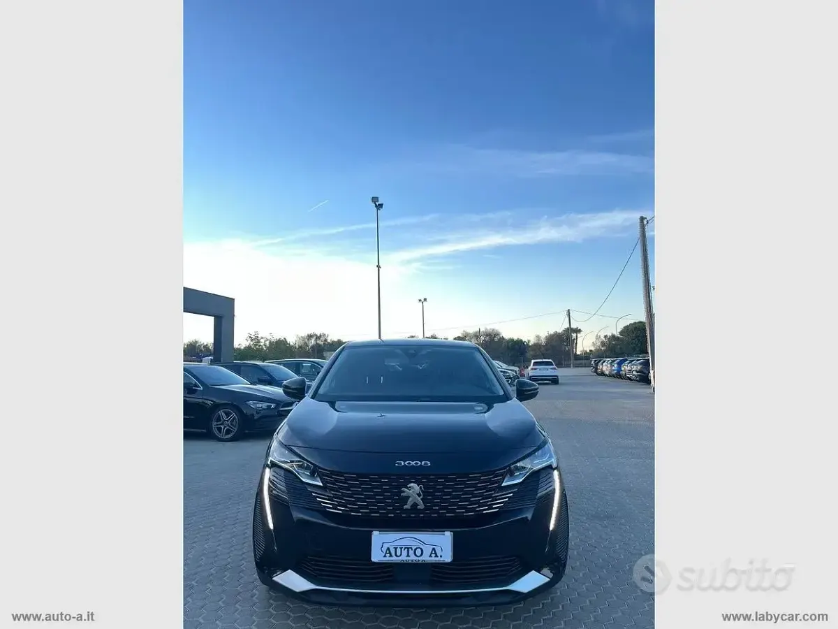 Usata Peugeot 3008 Allure 131 CV (96 kW) 2022 Nero SUV