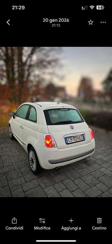 Usata Fiat 500 Lounge 69 CV (50 kW) 2010 Utilitaria