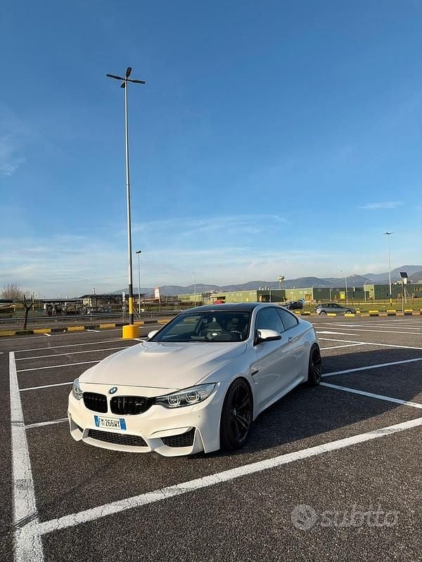 Usata BMW M4 M Performance 431 CV (317 kW) 2015 Bianco Coupé