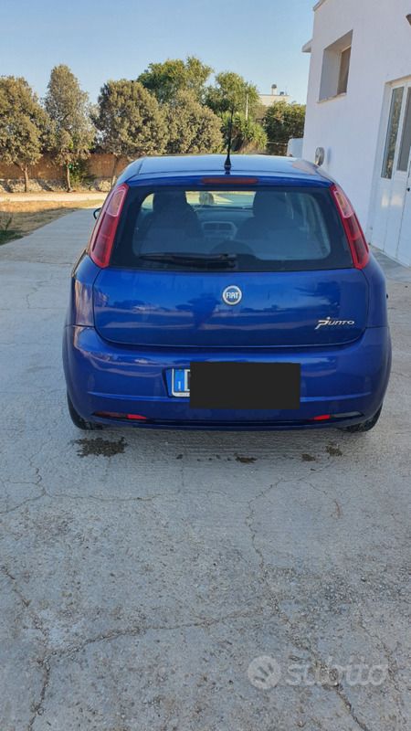 Usata Fiat Grande Punto 95 CV (69 kW) 2006 Blu Utilitaria