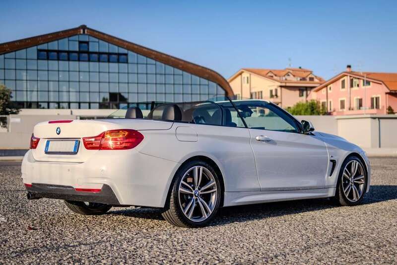 Usata BMW 420 M Sport 184 CV (135 kW) 2014 Bianco Cabrio