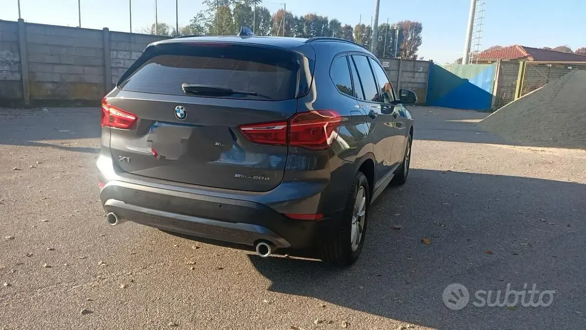 Usata BMW X1 Advantage 190 CV (139 kW) 2019 Grigio SUV