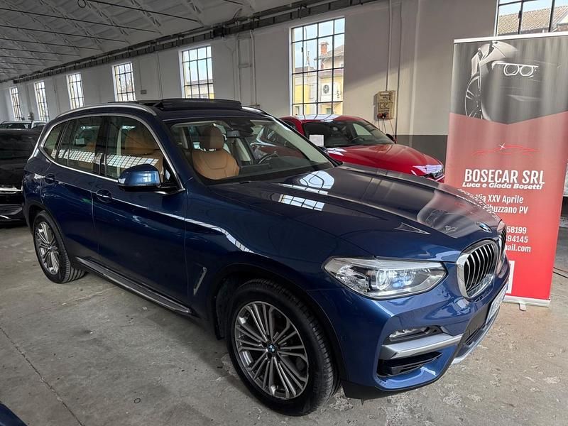 Blu Usata 2020 BMW X3 Luxury Line SUV | 27.900 € (Super prezzo) - Immagine 1/4
