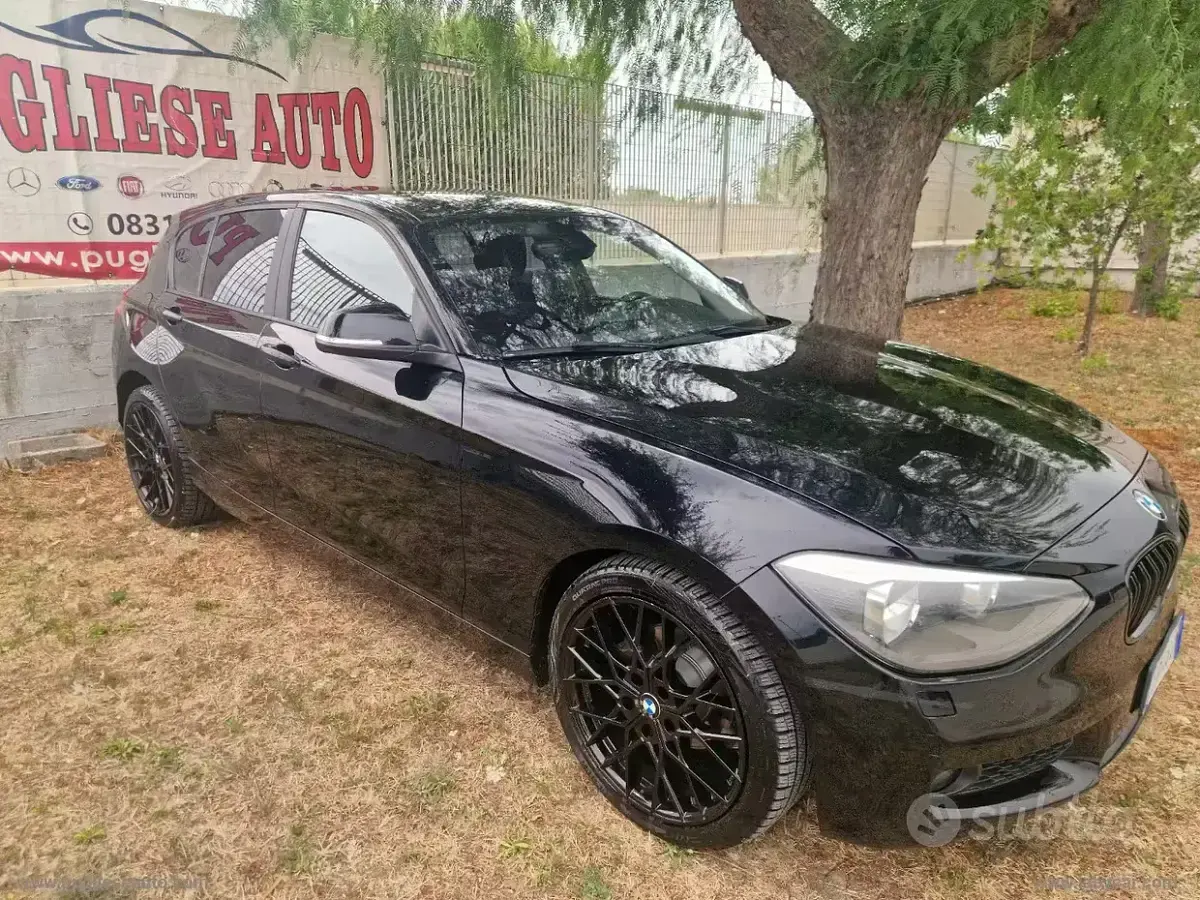 Usata BMW 116 116 CV (85 kW) 2013 Nero Utilitaria