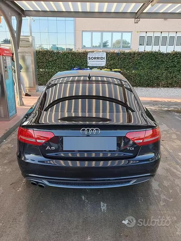 Usata Audi A5 S-Line 143 CV (105 kW) 2011 Nero Coupé
