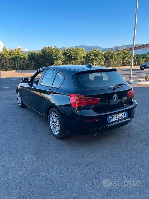 Usata BMW 116 116 CV (85 kW) 2016 Nero Utilitaria