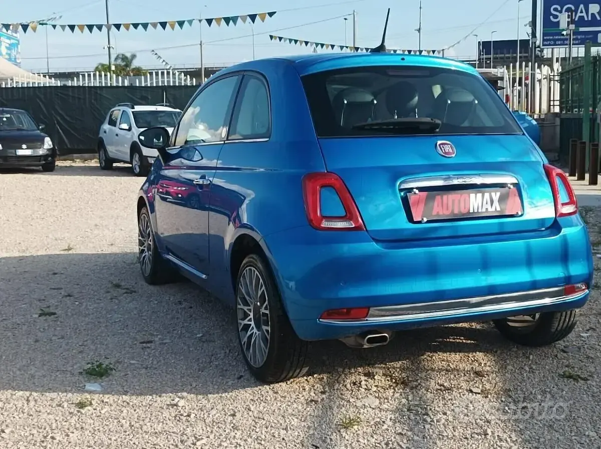 Usata Fiat 500 Mirror 69 CV (50 kW) 2018 Bluazzurro Berlina